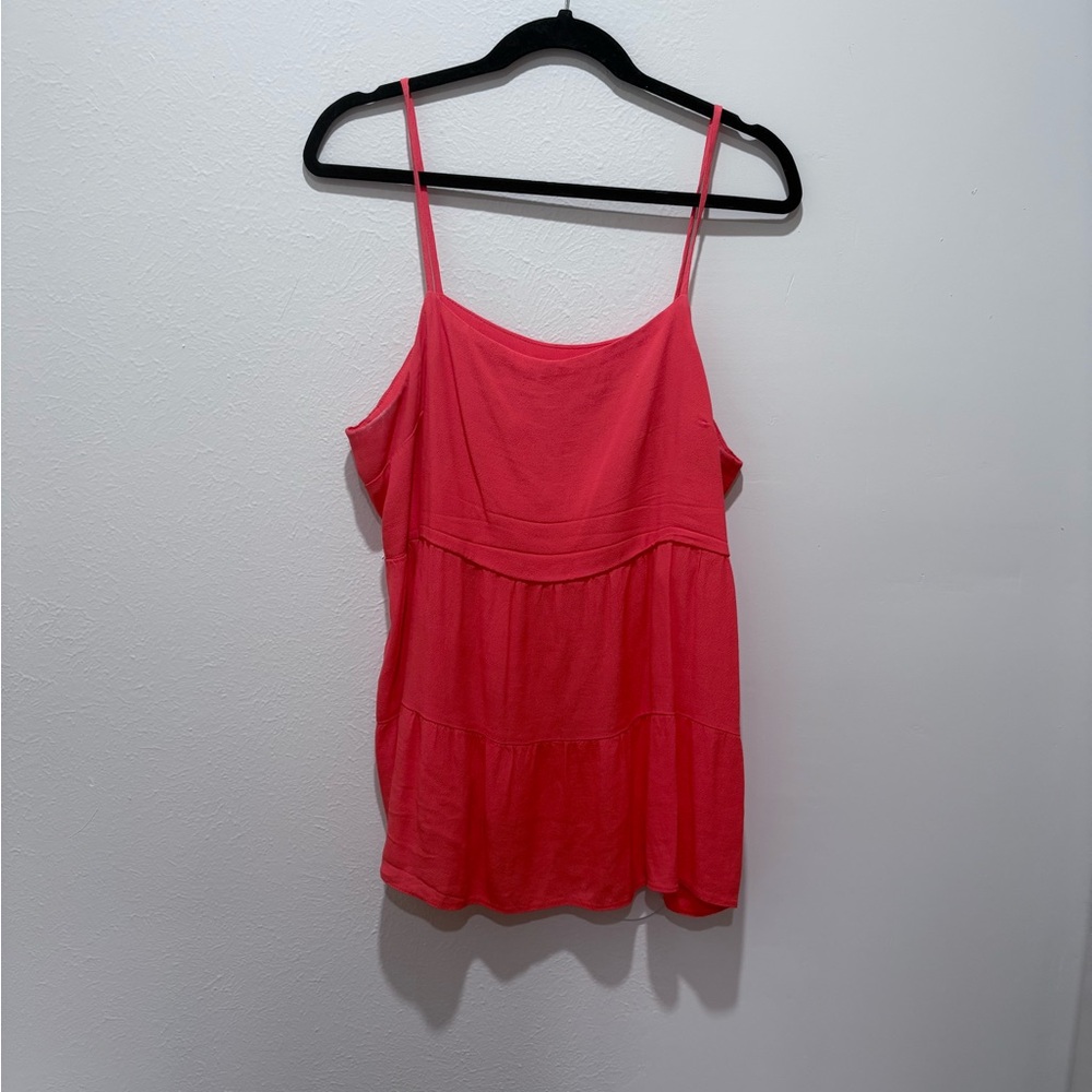 Time and Tru Coral Camisole Top